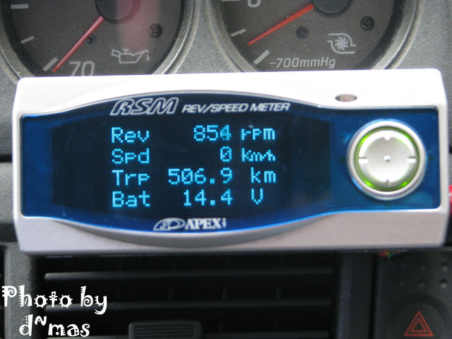 APEXi Rev/Speed Meter 