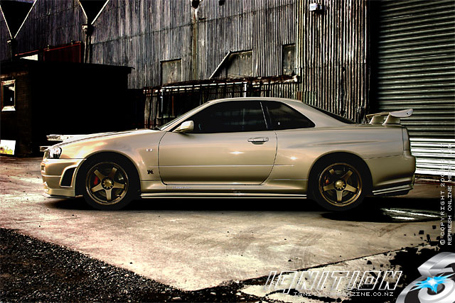 Nissan Skyline M-Spec Nur GT-R. 