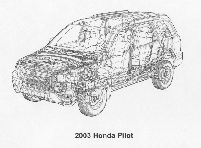 Схема хонда пилот