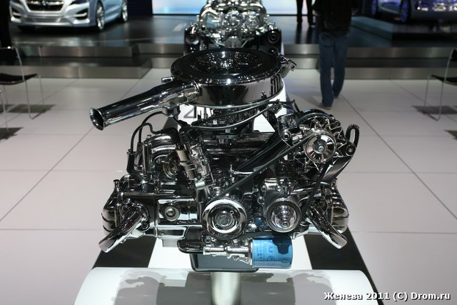 Первый горизонтально-оппозитный мотор