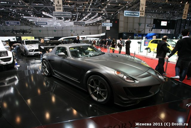 Mercedes-Benz SLS в тюнинге Masory