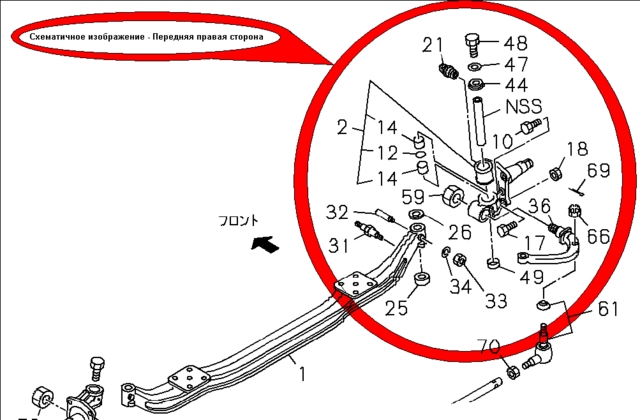 Рулевой редуктор исузу nqr75 схема сборки