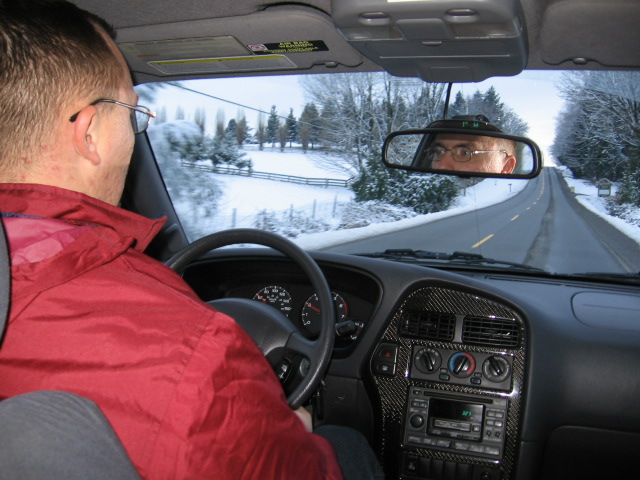 One of the roads in Canada