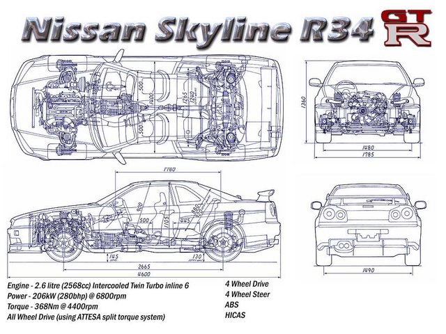 HEADOFF   Nissan Skyline GT-R    