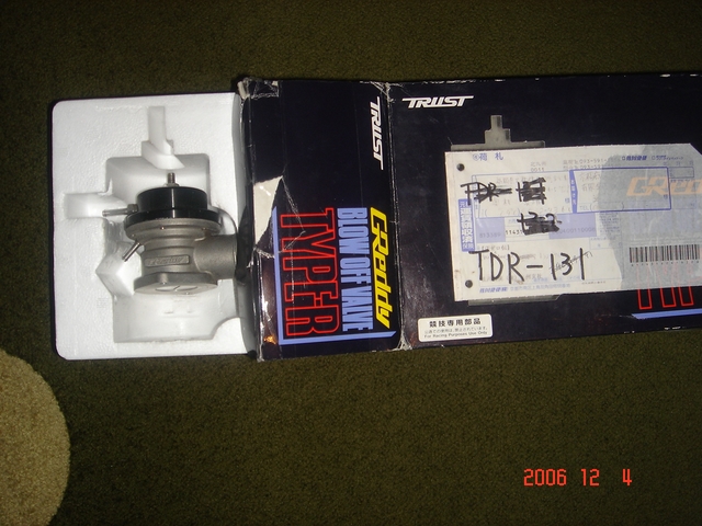 blow off TYPE-R (used) 